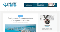 Desktop Screenshot of mestredossites.com.br